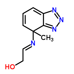 N-[(4-甲基-1H-苯并三唑-1-基)甲基]二乙醇胺结构式