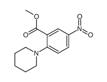 2-(1-piperidinyl)-5-nitro-benzoic zcid, methyl ester结构式