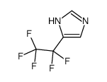 5-(1,1,2,2,2-pentafluoroethyl)-1H-imidazole Structure