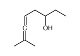 7-methylocta-5,6-dien-3-ol结构式
