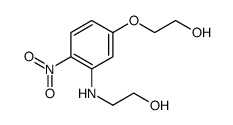 2-[5-(2-hydroxyethoxy)-2-nitroanilino]ethanol结构式