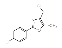 4-CHLOROMETHYL-2-(4-CHLORO-PHENYL)-5-METHYL-OXAZOLE picture