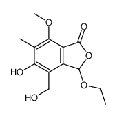 3-O-Ethyl-cyclopolsaeure结构式