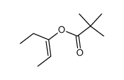 diethyl ketone enol trimethyl acetate结构式