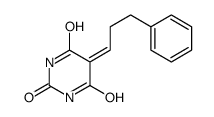 5-(3-phenylpropylidene)-1,3-diazinane-2,4,6-trione Structure