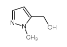 (1-Methyl-1H-pyrazol-5-yl)methanol Structure