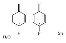 bis[(4-fluorophenyl)methyl]-oxotin结构式