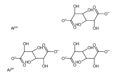 dialuminium tris[D-glucarate]结构式