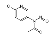 N-(6-chloro-[3]pyridyl)-N-nitroso-acetamide结构式