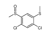 1,5-dichloro-2-methanesulfinyl-4-methylsulfanyl-benzene Structure