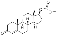 1-testosterone methyl carbonate结构式