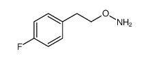 O-[2-(4-fluorophenyl)ethyl]hydroxylamine结构式