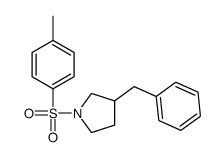 3-benzyl-1-(4-methylphenyl)sulfonylpyrrolidine Structure