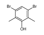 3,5-dibromo-2,6-dimethylphenol Structure