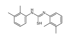 1,3-bis(2,3-dimethylphenyl)thiourea Structure