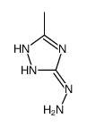 (5-methyl-1H-1,2,4-triazol-3-yl)hydrazine Structure