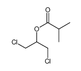 1,3-dichloropropan-2-yl 2-methylpropanoate结构式