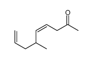 6-methylnona-4,8-dien-2-one结构式