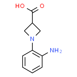 1-(2-AMINO-PHENYL)-AZETIDINE-3-CARBOXYLIC ACID Structure