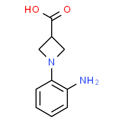 1-(2-AMINO-PHENYL)-AZETIDINE-3-CARBOXYLIC ACID结构式