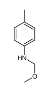 N-(methoxymethyl)-4-methylaniline结构式