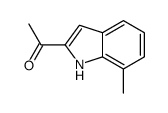 1-(7-methyl-1H-indol-2-yl)ethanone Structure