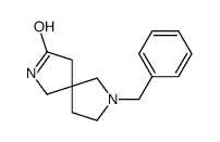 7-BENZYL-2,7-DIAZASPIRO[4.4]NONAN-3-ONE structure
