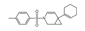 6-cyclohexenyl-3-tosyl-3-azabicyclo[4.1.0]hept-4-ene结构式