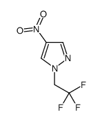 4-NITRO-1-(2,2,2-TRIFLUOROETHYL)-1H-PYRAZOLE Structure