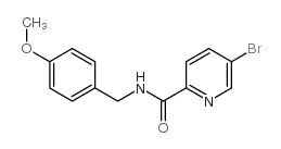 5-Bromo-N-(4-methoxybenzyl)picolinamide picture