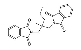 N,N'-(2-methyl-2-propyl-propane-1,3-diyl)-bis-phthalimide结构式