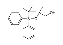 (2S)-2-[tert-butyl(diphenyl)silyl]oxypropan-1-ol Structure