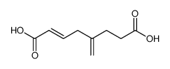 5-methylen-oct-2-enedioic acid Structure