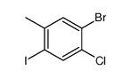 1-bromo-2-chloro-4-iodo-5-methylbenzene picture