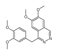 1-[(3,4-dimethoxyphenyl)methyl]-6,7-dimethoxyphthalazine结构式