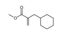 2-Cyclohexylmethyl-acrylic acid methyl ester结构式