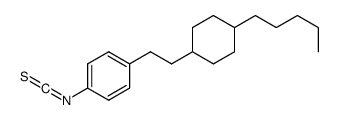1-isothiocyanato-4-[2-(4-pentylcyclohexyl)ethyl]benzene Structure