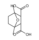 (1R,4S,5R,6S)-1,4-dimethyl-7-oxabicyclo[2.2.1]heptane-5,6-dicarboxylic acid结构式