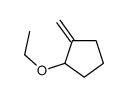 1-ethoxy-2-methylidenecyclopentane结构式
