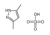 3,5-dimethyl-1H-pyrazole,perchloric acid Structure