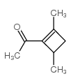 Ethanone, 1-(2,4-dimethyl-1-cyclobuten-1-yl)- (9CI) Structure