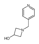 1-Pyridin-4-ylmethyl-azetidin-3-ol结构式