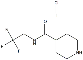 N-(2,2,2-trifluoroethyl)piperidine-4-carboxamide hydrochloride picture