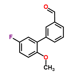 5'-Fluoro-2'-methoxy-3-biphenylcarbaldehyde picture