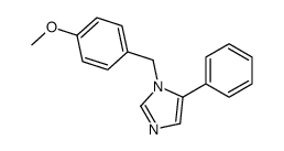 1-(4-METHOXYBENZYL)-5-PHENYL-1H-IMIDAZOLE Structure