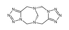 (6RS,13RS)-5H,12H-6,13-Methano-7H,14H-ditetrazolo[1,5-c:1',5'-h][1,3,6,8]tetrazecin Structure