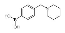 4-(1-PIPERIDINYLMETHYL)PHENYLBORONIC ACID Structure