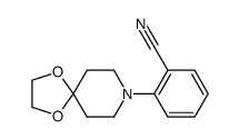 2-(1,4-Dioxa-8-azaspiro[4.5]dec-8-yl)benzonitrile结构式