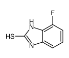 2H-Benzimidazole-2-thione,4-fluoro-1,3-dihydro-(9CI)结构式
