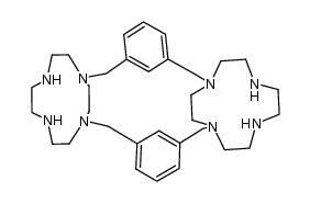 1,4,7,10,18,21,24,27-octaazapentacyclo-[24.8.2.2(18,27).1(12,16).1(29,33)]-tetraconta-12,14,16(40),29,31,33,(39)-hexaene Structure
